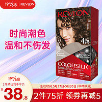 REVLON 露华浓 染发剂染发膏霜时尚自然美发无刺激不伤发无氨配方