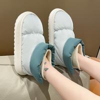 防水雪地靴女款冬季2023加绒加厚外穿厚底防滑东北大棉鞋女士