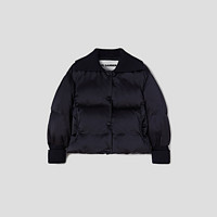 JIL SANDER 女士短款羽绒服 J02AF0002_JTN006 黑蓝色 36