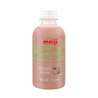 meiji 明治 风味含乳饮料 220ml*3瓶（白桃+蜜瓜+香蕉）