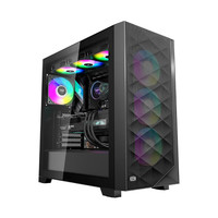 PCCOOLER 超频三 风行C3 D510 E-ATX机箱 半侧透