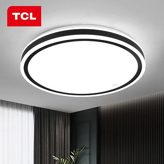 TCL 照明led吸顶灯客厅灯现代简约大灯具套餐全屋餐厅卧室灯饰中山 20瓦正白光33*7cm适10-15平