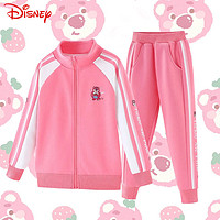 Disney 迪士尼 女童运动套装春秋儿童秋季两件套洋气时尚女孩衣服秋装大童