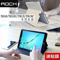 ROCK适用于三星Tab S2 9.7平板电脑保护套T810/813 /815 /819智能休眠壳
