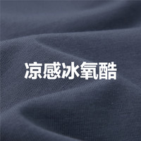 GIORDANO 佐丹奴 T恤男装凉感冰氧酷针织压花圆领短袖T恤 01021412