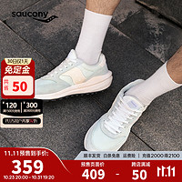 Saucony【11.11】索康尼JAZZ RENEW复古休闲鞋男2023通勤运动鞋 浅兰9 43 (275mm)