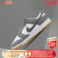 Nike Dunk Low耐克男鞋水洗白灰生胶复古低帮休闲板鞋 FV0389-100