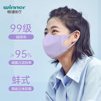 winner 稳健医疗 稳健3d立体口罩女士瘦脸一次性成人男独立包装