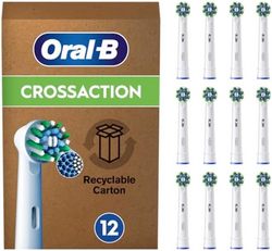 Oral-B 欧乐-B 欧乐B Pro CrossAction 电动牙刷刷头，12 件，卓越的牙齿清洁
