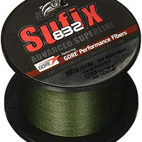 Sufix 梭飞士 832 Advanced Superline 带Gore 1200 码 约1097.28米线轴,Green,10-Pound