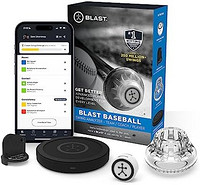 Blast Motion Baseball - 挥杆分析器（传感器）针对各个级别的高级球员开发、分析挥杆、跟踪指标、视频捕捉创建精彩片段、3D 挥杆追踪器、启用应用程序、实时结果