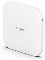 NETGEAR 美国网件 云管理无线接入点 WAX620，WiFi 6双频AX3600速度，多达256个客户端设备，802.11ax，Insight远程管理，PoE+供电或交流适配器（不包括在内）