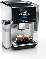 SIEMENS 西门子 全自动意式浓缩咖啡机 EQ.700 iSelect 显示屏 CoffeeWorld 一体式奶容器 Home Connect 不锈钢/白色 TQ705R03