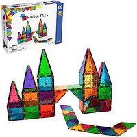 MAGNA-TILES Magna Tiles 100片透明彩色砖片玩具套装