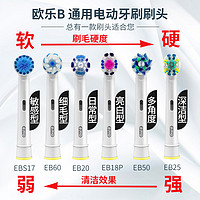 Oral-B 欧乐-B 德国博朗Oral-B/欧乐B电动牙刷头 EB20欧乐比替换刷头d12 d16通用