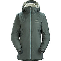 ARC'TERYX 始祖鸟 女士 ATOM LT HOODY 秋冬季保暖舒适 轻量级连帽棉服 户外保暖棉衣女 XXL 军绿色Muse