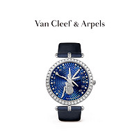 梵克雅宝（Van Cleef & Arpels） Feerie系列腕表 18K金钻石女款手表. 白K金