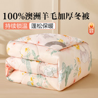 BEYOND 博洋 澳洲羊毛被100%澳洲进口羊毛加厚保暖秋冬被芯春秋被子