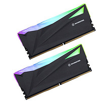 GALAXY 影驰 星曜 32GB(16GBX2)套条 DDR5 ARGB 台式机内存条 星曜DDR5 6000 16G*2 黑色  C32