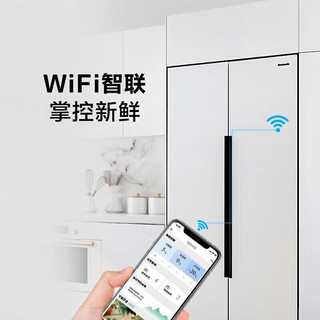 松下 NR-B581WM-W 超薄机身顶置压缩机风冷无霜对开门冰箱 570L