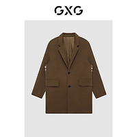 GXG 20点：GXG 男士拼接大衣外套 GC126011J