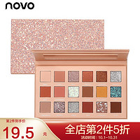 NOVO眼影闪粉珠光防水独角兽款bling闪眼影盘ins超火平价大女 2#热带岛屿