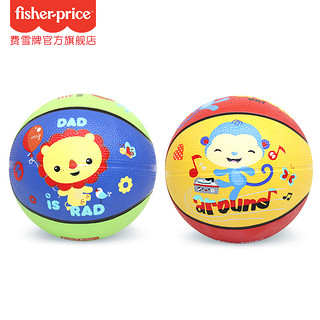 Fisher-Price 宝宝健身球儿童篮球12cm(狮子)F0525H1