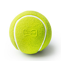 EETOYS 宜特 绿色网球狗狗玩具趣味发声柔软可水洗洁齿球互动宠物用品