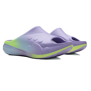 马孔多（macondo）跑后放松鞋 幻彩设计 手作喷彩 潮流时尚 软硬兼施 专为跑者设计 流光漾紫 39
