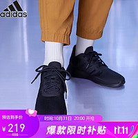 adidas 阿迪达斯 neo LITE RACER RBN 男子休闲网面运动跑步鞋FW3890