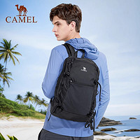 88VIP：CAMEL 骆驼 户外男女运动可折叠休闲旅行徒步爬山双肩背包休闲旅游登山包