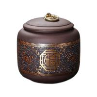 雅辞坊 紫砂茶叶罐 1000ml