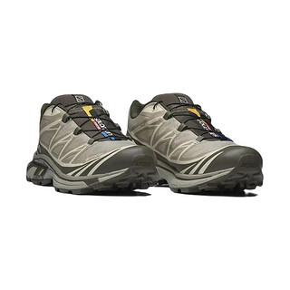 salomon 萨洛蒙 SPORTSTYLE系列 Xt-6 Gtx 中性越野跑鞋 L41741200 卡其色 45.5