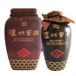 泸州老窖泸州窖酒陶坛老酒浓香型38度礼盒装老酒礼品酒2017年产单瓶装