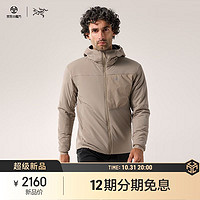 ARC'TERYX 始祖鸟 ARC’TERYX始祖鸟 PROTON HOODY  透气 男子 滑雪保暖棉服 浩渺灰