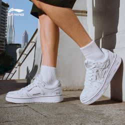 lining李宁天迹板鞋女鞋男鞋涂鸦鞋子鞋小白鞋女生