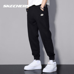 SKECHERS 斯凯奇 20点：Skechers 斯凯奇 L322M047-0018 男士秋冬针织保暖长裤