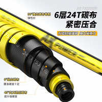 渔之源 Yuzhiyuan 渔之源 AK碳素抄网竿轻硬捞鱼钓鱼抄网全套抄网套装抄网单杆网头