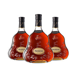 Hennessy 轩尼诗 XO 干邑白兰地 700ml*3瓶