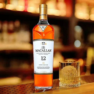 【自营】【囤货】麦卡伦MACALLAN 12年雪莉桶5瓶装单一麦芽威士忌