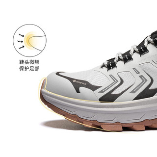 TOREAD 探路者 徒步鞋登山鞋 户外运动防水防滑耐磨增高轻便 男-TFAABL91792汽灰黑色 42