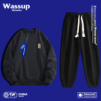 WASSUP UOSNE 男士卫衣运动套装