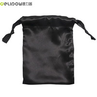 德力普(Delipow)收纳袋 口红首饰品手机充电宝耳机仿真丝收纳袋子抽绳束 收纳袋1个装