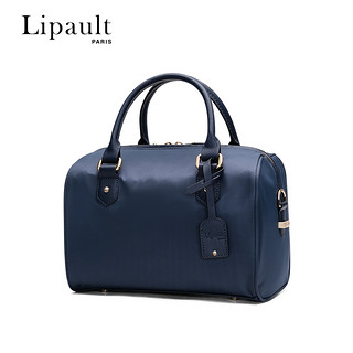 Lipault PARIS Lipault百搭手提包 时尚波士顿包纯色单肩斜挎包包 P66