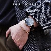 Daniel Wellington DW手表 男女玫瑰金石英表简约北欧腕表 正品 2年质保