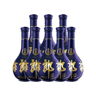 LANGJIU 郎酒 青花郎 53度 酱香型白酒 500ml*8