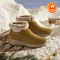 SKECHERS 斯凯奇 冬季一脚蹬雪地靴保暖鞋子女鞋女靴棉靴
