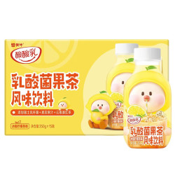 mengniu蒙牛酸酸乳乳酸菌冰摇柠檬茶味乳酸菌儿童学生果茶风味饮料冰