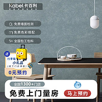 KABEL 卡百利 艺术漆客厅背景墙无甲醛环保涂料防水室内墙面翻新刷新服务