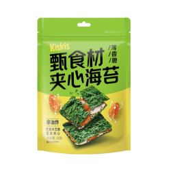 kiskis 夹心海苔(巴旦木芝麻混合夹 心) 28g